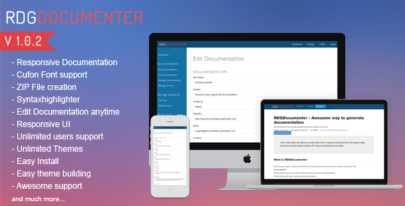 [PHP] Скрипт Responsive Documentation Generator_0.png